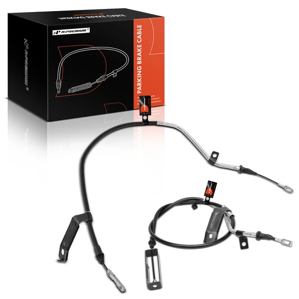 2 Pcs Rear Parking Brake Cable for 2005-2007 Ford Escape