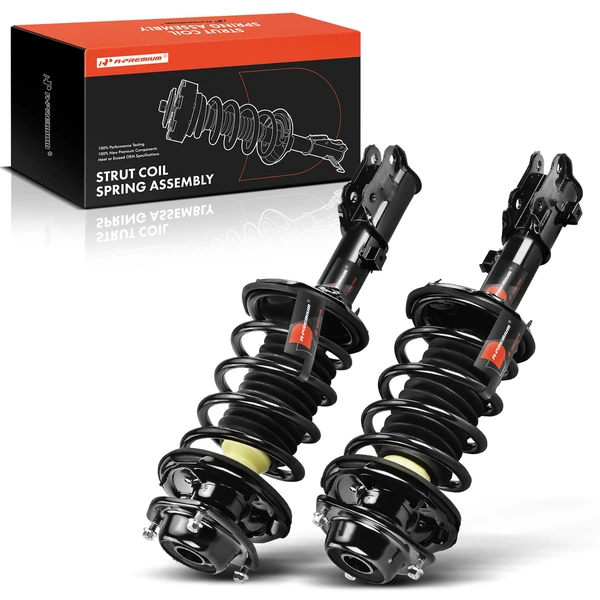2-Pc Strut and Coil Spring Assembly Set Front Driver & Passenger A-Premium APSA1850
