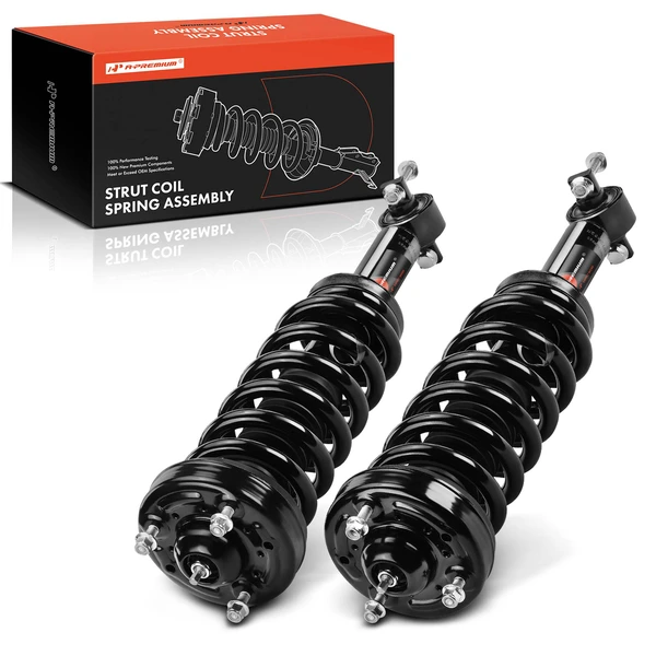 2014 Ford F-150 2-Pc Strut and Coil Spring Assembly Set Front Driver & Passenger A-Premium APSA1872