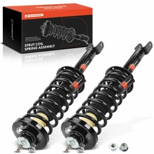 2 Pcs Rear Complete Strut & Coil Spring Assembly