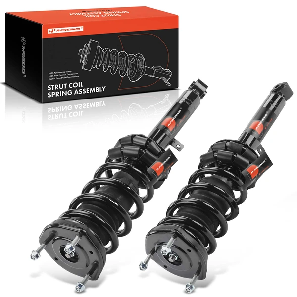 2-Pc Strut and Coil Spring Assembly Set Front Driver & Passenger A-Premium APSA1920