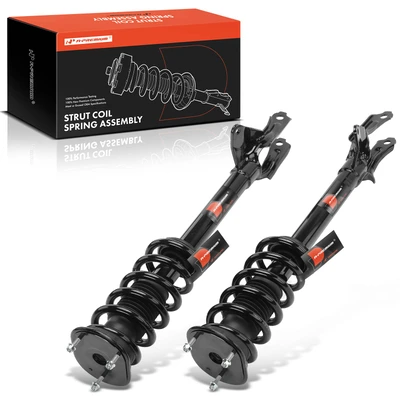 2 Pcs Front Complete Strut & Coil Spring Assembly