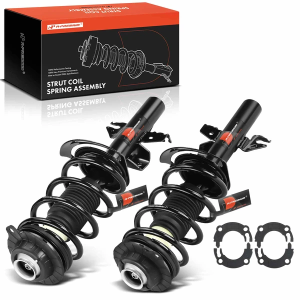 2015-2017 Chrysler 200 2-Pc Strut and Coil Spring Assembly Set Front Driver & Passenger A-Premium APSA1909