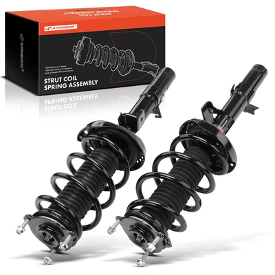 2 Pcs Front Complete Strut & Coil Spring Assembly