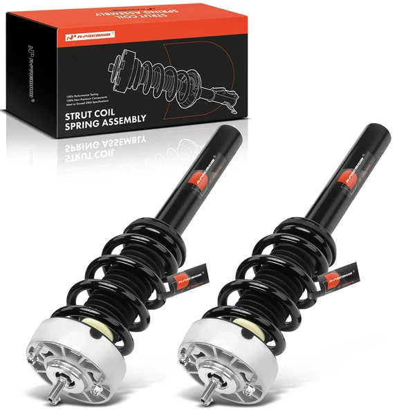 2-Pc Strut and Coil Spring Assembly Set Front Driver & Passenger A-Premium APSA1918