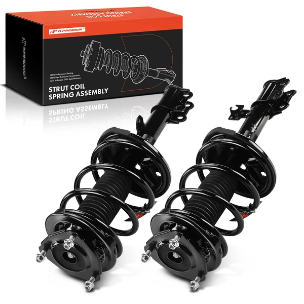 2001-2005 Toyota RAV4 2-Pc Strut and Coil Spring Assembly Set Front Driver & Passenger A-Premium APSA1932