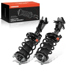 2-Pc Complete Strut + Coil Spring, Front Driver & Passenger, A-Premium APSA2004