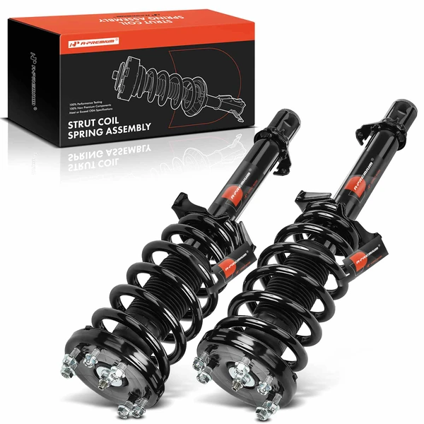 2012-2015 Honda Crosstour 2-Pc Strut and Coil Spring Assembly Set Front Driver & Passenger A-Premium APSA2028