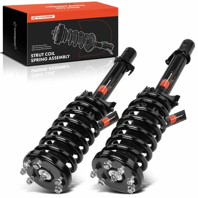 2 Pcs Front Complete Strut & Coil Spring Assembly