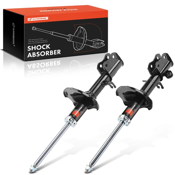 2-Pc Shock Absorber Rear Driver & Passenger A-Premium APSA2169