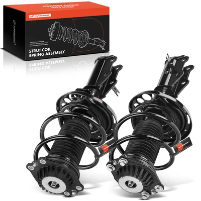 2 Pcs Front Complete Strut & Coil Spring Assembly