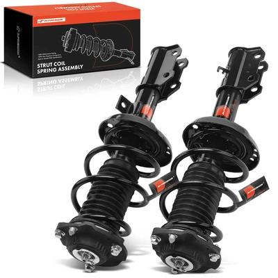 2 Pcs Front Complete Strut & Coil Spring Assembly