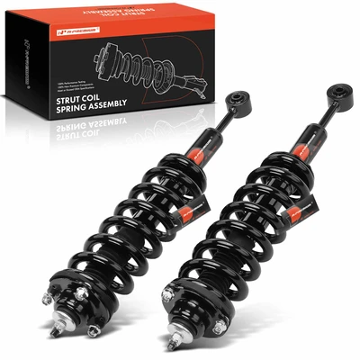 2 Pcs Front Complete Strut & Coil Spring Assembly
