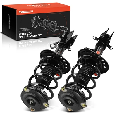 2 Pcs Front Complete Strut & Coil Spring Assembly