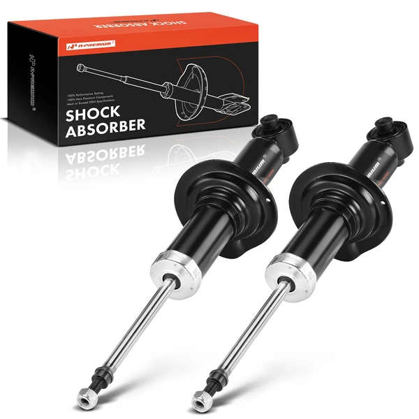 2-Pc Shock Absorber Rear Driver & Passenger A-Premium APSA2366