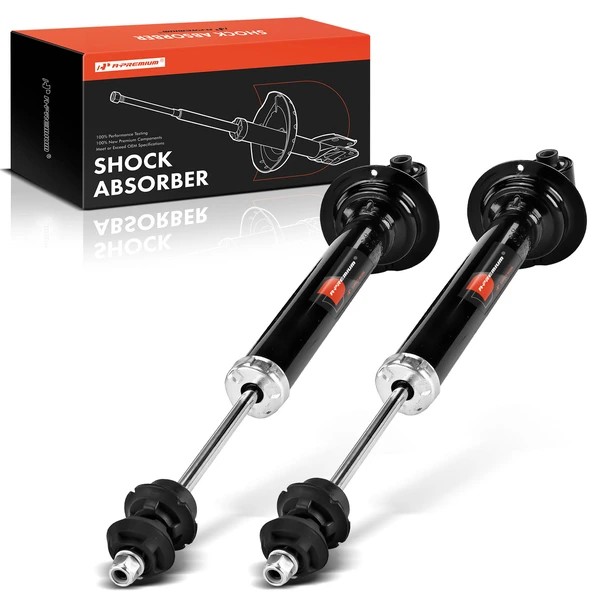 2-Pc Shock Absorber, Rear Driver & Passenger, A-Premium APSA2373