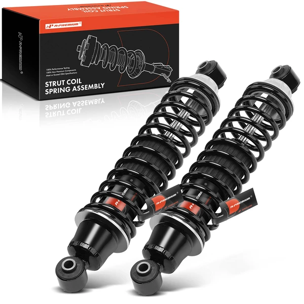 2008-2020 Dodge Grand Caravan 2-Pc Strut and Coil Spring Assembly Set Rear Driver & Passenger A-Premium APSA2132