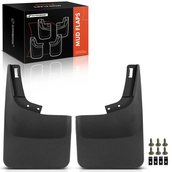 2 Pcs Rear Mud Flaps Splash Guards for 2021-2023 Ford F-150