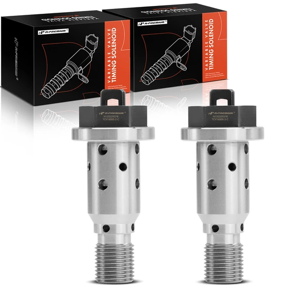 2 Pcs Intake Engine Variable Timing Oil Control Valve for Mercedes-Benz C E S Class