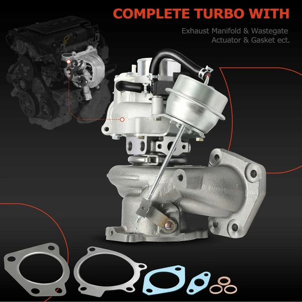 Turbocharger, K04 Model, L850;2.0L Engine, A-Premium APTBC143