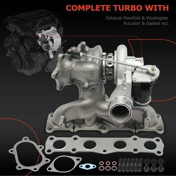Turbocharger, TD04HL4S Model, Theta Engine, A-Premium APTBC144