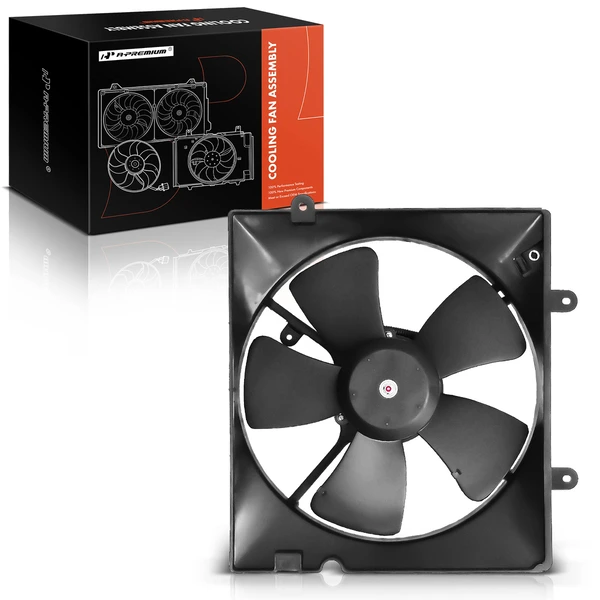 Radiator Cooling Fan Assembly with Shroud for Kia Sedona 2002-2005 V6 3.5L