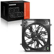 Single Radiator Cooling Fan Assembly with Shroud for 2007-2009 Kia Sorento