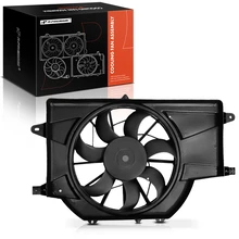 Single Radiator Cooling Fan Assembly with Shroud