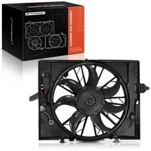 Radiator Cooling Fan Assembly with Brushless Motor for 2004-2005 BMW 745i