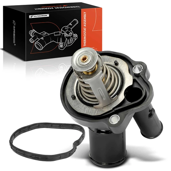 Engine Coolant Thermostat Housing Assembly for 2014-2022 Ford Transit Connect