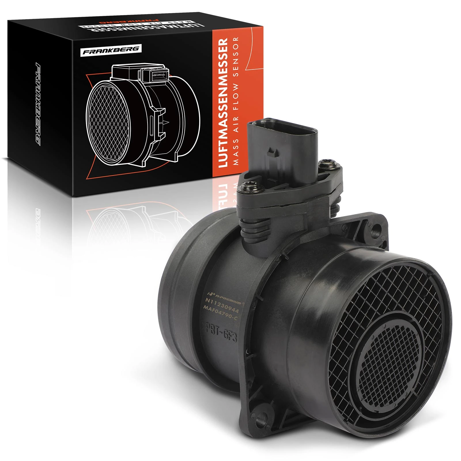 The A-premium Mass Air Flow Sensor with Housing for Dodge Caliber 2007-2009 Journey 2009-2010 Image 