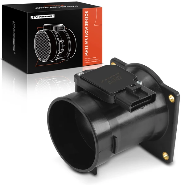 Mass Air Flow Sensor with Housing for 2002 Ford Thunderbird