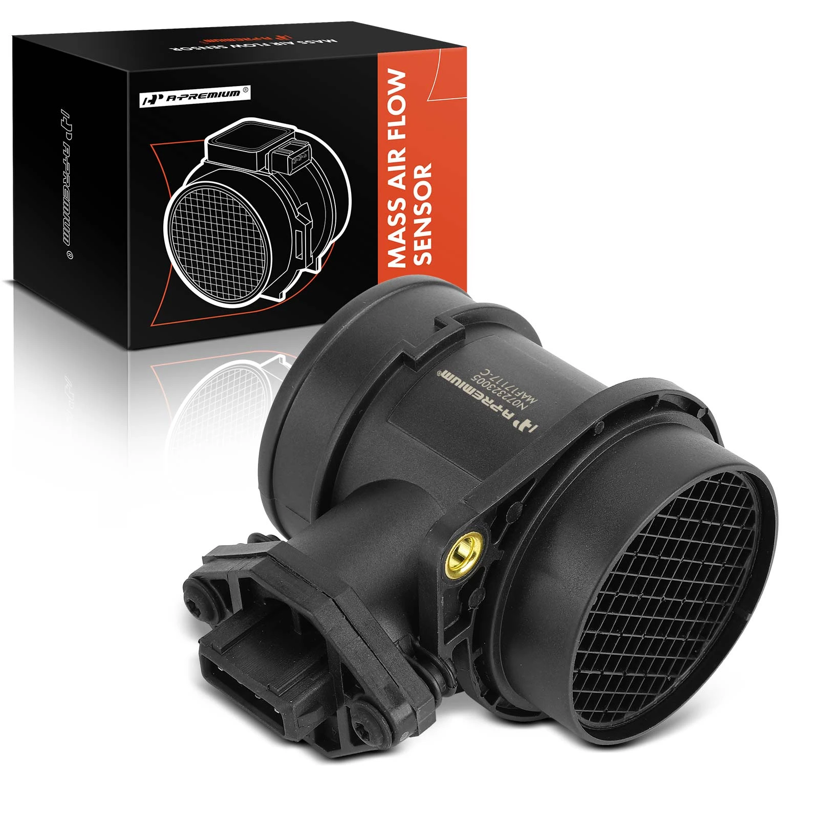 The A-premium Mass Air Flow Sensor with Housing for VW Jetta Golf 93-98 Passat Cabrio Audi A4 Image 