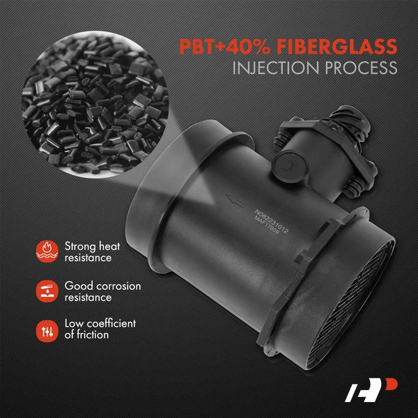 Mass Air Flow Sensor with Housing for Porsche 911 1996-1997 3.6L Turbocharged