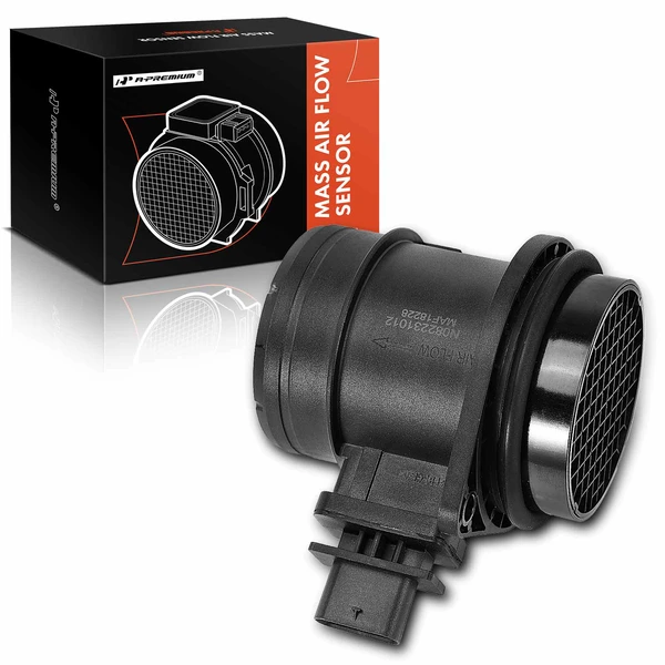 Mass Air Flow Sensor with Housing for Mini Cooper 2009-2012 1.6L Turbocharged