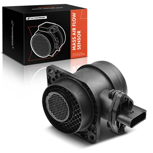 Mass Air Flow Sensor for Volkswagen Golf 1999-2004 Beetle Jetta L4 1.9L V6 2.8L