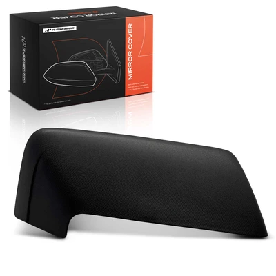 Passenger Upper Mirror Cover Cap Textured Black