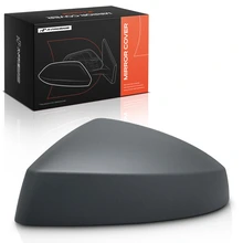 Driver Mirror Cover Cap Primed Gray for 2015-2020 Audi A3