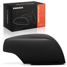 Passenger Mirror Cover Cap Smooth Black for 2014-2018 Subaru Forester