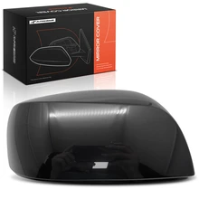 Passenger Mirror Cover Cap Smooth Black for 2013-2014 Subaru XV Crosstrek
