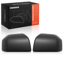 Front Mirror Cover Cap Textured Black for 2015-2020 Ford F-150