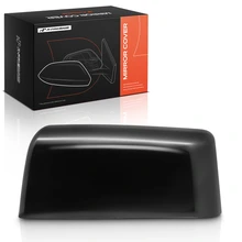 Driver Mirror Cover Cap Smooth Black for 2007-2014 Ford F-150