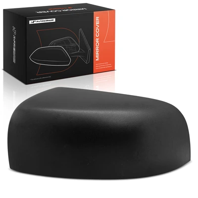 Driver View Mirror Cover Cap Textured Black