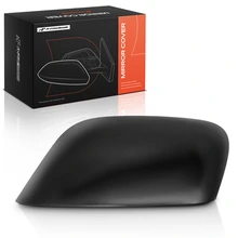 Driver Mirror Cover Cap Smooth Black for 2014-2015 Jeep Cherokee