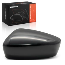 Driver Mirror Cover Cap Smooth Black for 2014-2018 Mazda 3