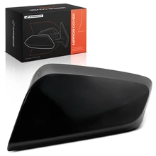 Driver Mirror Cover Cap Smooth Black for 2014-2020 Chevrolet Impala