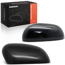 Front Mirror Cover Cap Gloss Black for 2020-2025 Kia Soul