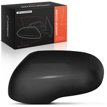 Driver Mirror Cover Cap Smooth Black for 2014-2019 Kia Soul