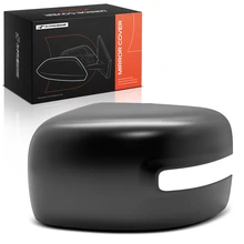 Driver Plastic Mirror Cover Cap Primed Black for 2015-2018 Jeep Renegade