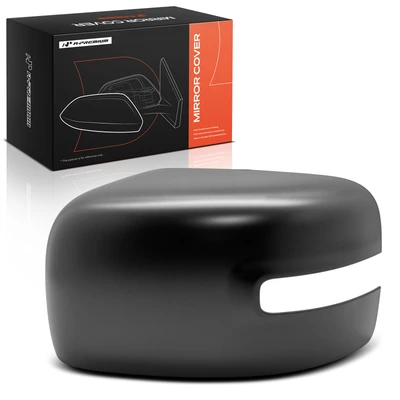 Driver Plastic Mirror Cover Cap Primed Black